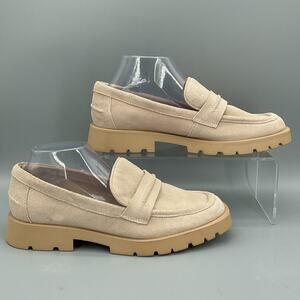 Women's Cream Loafers